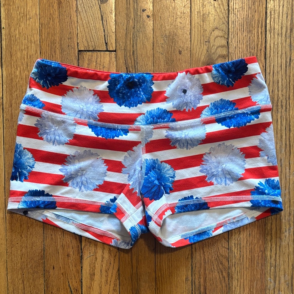 Fleo OG Stripes and Poms Shorts